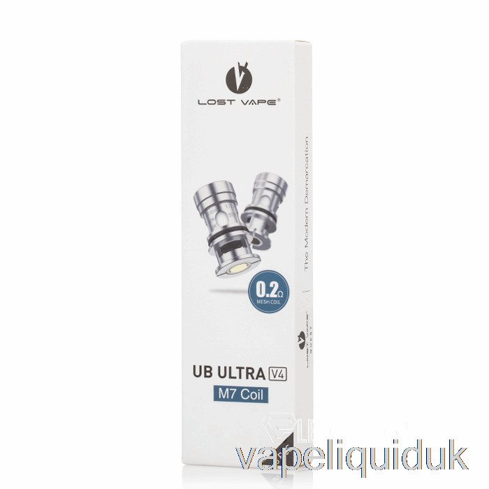 Lost Vape Ultra Boost Replacement Coils [V4] 0.2ohm M7 Coils Vape Liquid